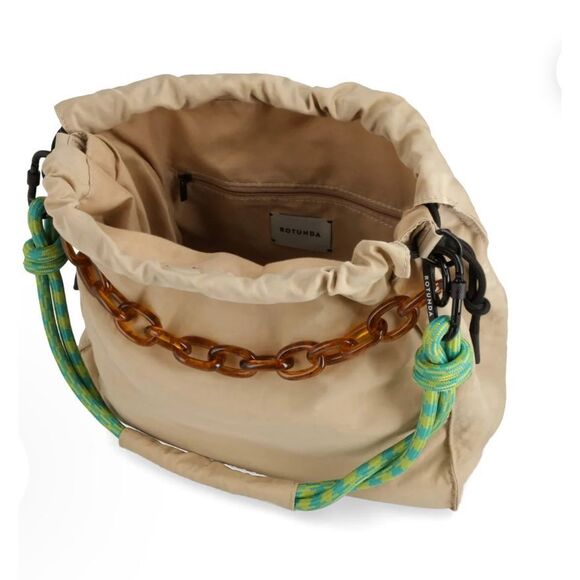 Rotunda Sant Hobo Bag Beige - Picture 6 of 6